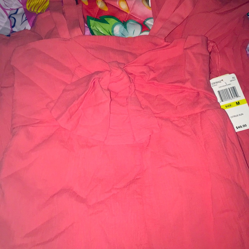 GB girls orange/coral jumpsuit.